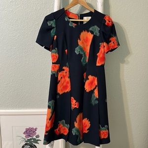 McGinn pleated short sleeve dress